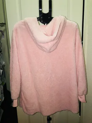 Fluffy cover up Pink Size L thumbnail 2