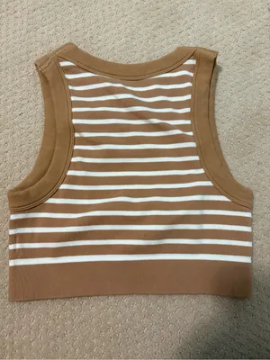 Crop tank top Tan thumbnail 3