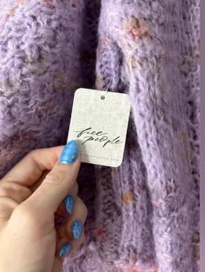 Free People✨ Sunset Cloud Sweater NWT thumbnail 8