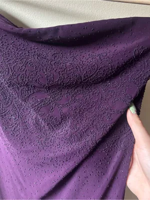 Juxtapose Y2K Purple Strapless Beaded Mini Dress thumbnail 2
