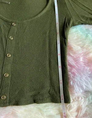 3/4 Short sleeve Crop Top thumbnail 6