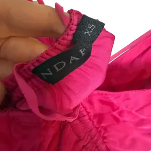 Indah Revolve Hot Pink Satin Plunge V-Neck Strappy Slit Resortwear Maxi Dress XS thumbnail 10