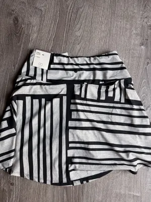 Calia Golf Eagle Skort Black and White Geometric Print thumbnail 3