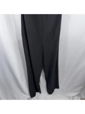 1.STATE Black Halter Wide Leg Jumpsuit XL thumbnail 4