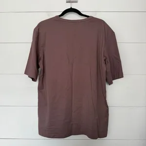 Uniqlo Women’s Medium Brown Cotton Wide Fit Shirt New Minimalist Capsule thumbnail 6