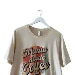 NWOT Canvas Graphic Tee Bohemian Festival Lagenlook Long SZ L thumbnail 4