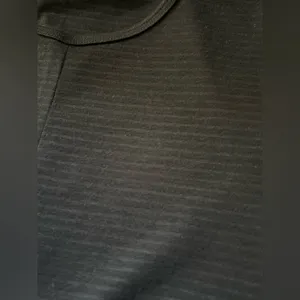 Abercrombie & Fitch Black Short Sleeve Tie-Waist Keyhole Button-Front Dress XXST thumbnail 11