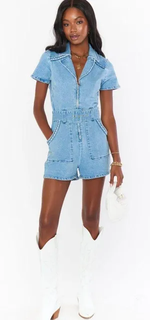Show Me Your Mumu Romper thumbnail 1