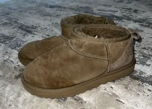 UGG Olive Classic Ultra Mini Boots Size 6 US $150 thumbnail 1