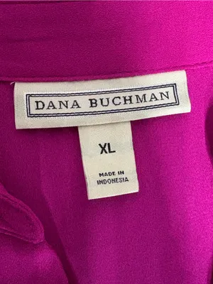Dana Buchman Sleeveless V-Neck Camisole in Bright Fuchsia thumbnail 6