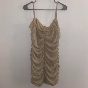 Princess Polly Champagne Rabara Mini Dress thumbnail 5