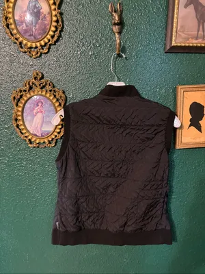 Rapha Vest Womens Medium Black Quilted Gilet Cycling Insulated Sleeveless thumbnail 2