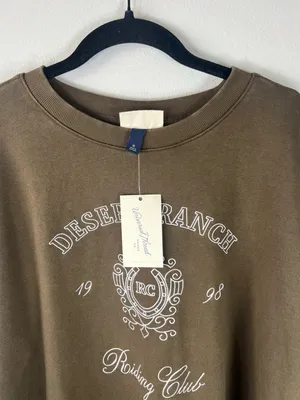 Universal Thread Graphic Crewneck Sweatshirt Coastal Cowgirl Western Fall NEW XL thumbnail 2