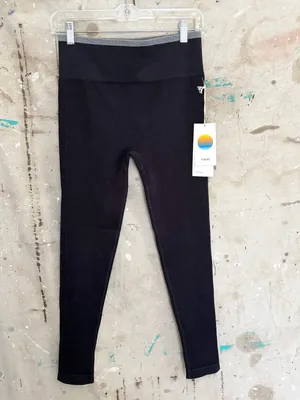 Vuori Helix Seamless Leggings, Black thumbnail 2