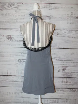 Honey Punch halter neck mini dress Gray Size Xsmall thumbnail 3