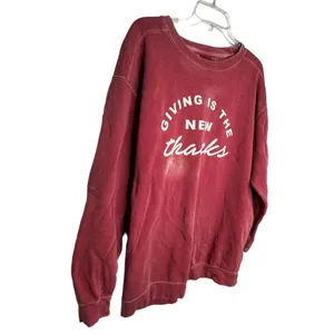 Comfort Colors‎ "Giving Is The New Thanks" Sweatshirt thumbnail 4
