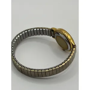 Linens n Things Quartz Gold Tone Stretch‎ Band Watch Roman Numerals thumbnail 6