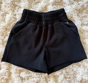 Spyder Black Athletic Shorts with Elastic Waistband thumbnail 1