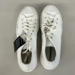 Converse sz8.5 all white CT ox lift platform sneaker 564429c solid shoe thumbnail 4