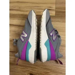 New‎ Balance Fresh Foam Shoes Womens Size 6 Gray Purple Teal Running Sneaker thumbnail 6
