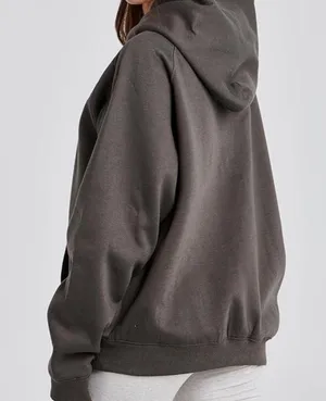 grey hoodie Gray Size M thumbnail 1