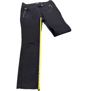 Vintage Michael Kors Black Straight Leg Denim Pants Women's 12 BNWOT Y2K thumbnail 8