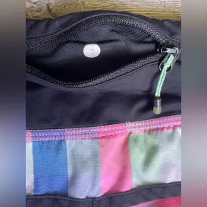 Lululemon Athletica Colorful Plaid Athletic Shorts thumbnail 7