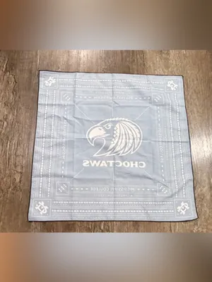 Mississippi College Choctaws Navy Bandana Scarf thumbnail 3