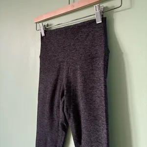 Alo Yoga Alosoft High-Waist 7/8 Heather Gray Highlight Leggings thumbnail 5