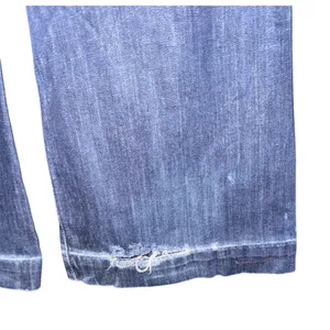 Vtg Y2K Citizens Of Humanity Low Rise‎ Wide Leg Jeans Cadet 28 Distressed USA thumbnail 8