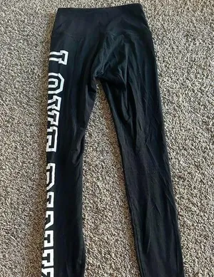 PINK yoga leggings, size XS thumbnail 1
