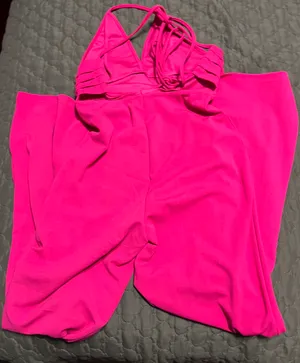 SheIn Hot Pink Jumpsuit thumbnail 5