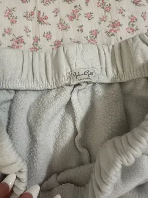 Brandy Melville Sweatpants Rosa White John Galt thumbnail 2