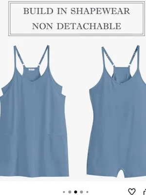 NWT Fashion Sleeveless Athletic mini romper dress with built in shorts size smal thumbnail 3