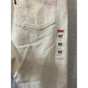 Levi's 501 Original High Rise Straight Leg Jeans Size 29x30 NWT thumbnail 7