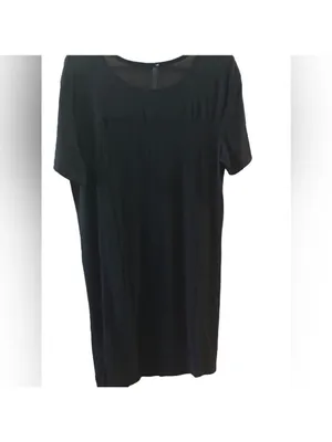 Love Peace Lounge Black Bride Dress with Rose Gold “Bride”, Size L thumbnail 3