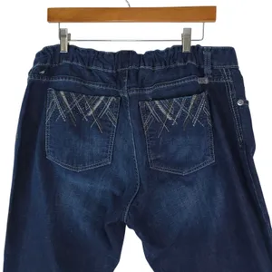 Cruel Girl Jeans Womens‎ 35x19R Blue Bootcut Denim Stretch Western Rodeo Cowgirl thumbnail 4