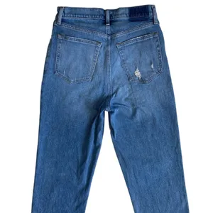 Abercrombie & Fitch 90s Straight Ultra High Rise Crossover Jeans Blue‎ 29 8R thumbnail 6