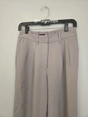 Quince Stretch Crepe Pleated Wide Leg Pants thumbnail 5