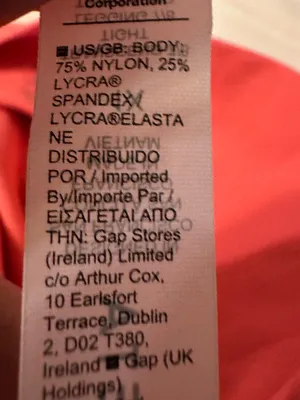 Athleta Coral Pink High-Rise Transcend 7/8 Tights - Performance - NWT - Size 1X thumbnail 8