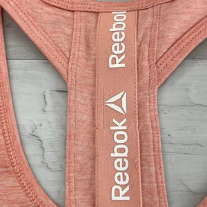 Reebok Athletic Racerback Tank Top Women Extra Small Pink Workout Athleisure XS thumbnail 3