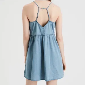 American Eagle Denim Babydoll Dress thumbnail 2