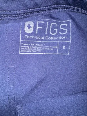 FIGS Zamora Jogger Scrub Pants Navy Blue - Women's Size Small thumbnail 3