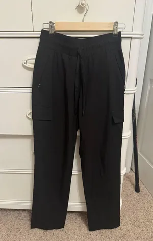 Black Cargo Pants Size XS thumbnail 1