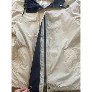Vintage‎ Talbots Womens khaki Rain Coat size large thumbnail 6