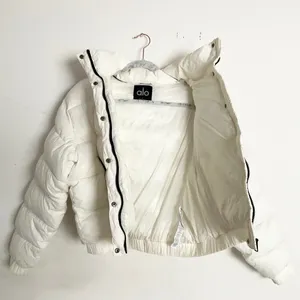 Alo Yoga Aspen Love Puffer Jacket Ivory M thumbnail 6