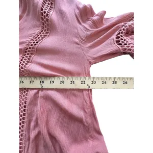 Free People Dress Small Just the Two of Us Boho Balloon Sleeve Babydoll‎ #K2-3 thumbnail 6