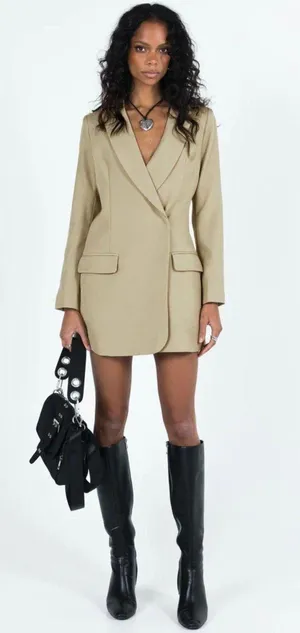 Princess Polly PALMA Blazer Dress thumbnail 2