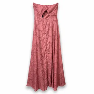 NEW Lulus Garden of Romance Rusty Rose Burnout Floral Strapless Maxi Dress Small thumbnail 7