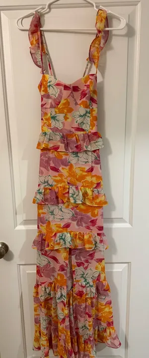 WAYF Floral Maxi Dress thumbnail 1